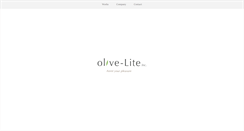 Desktop Screenshot of olive-lite.com